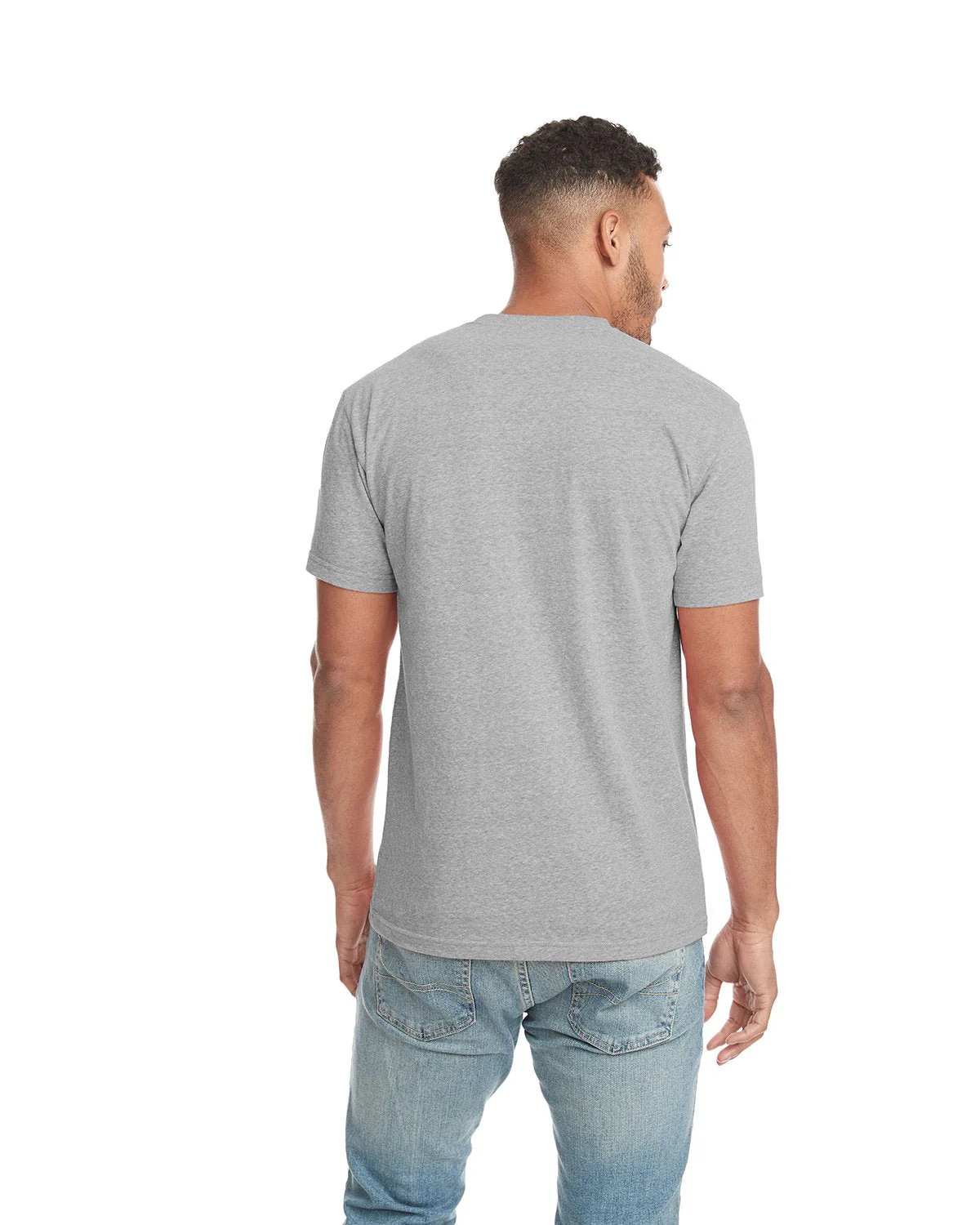 6407-Next Level Apparel-SNOW HEATHR GRAY - Cheap-Us