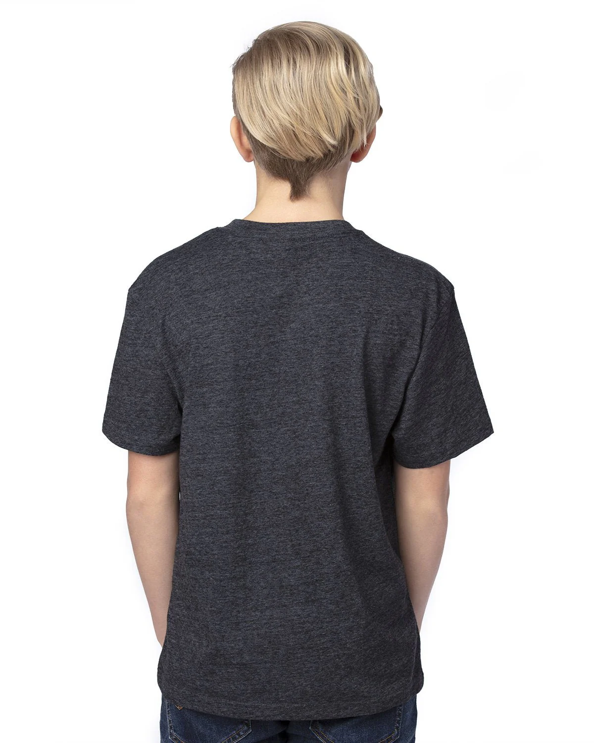 602A-Threadfast Apparel-BLACK TRIBLEND - Cheap-Us