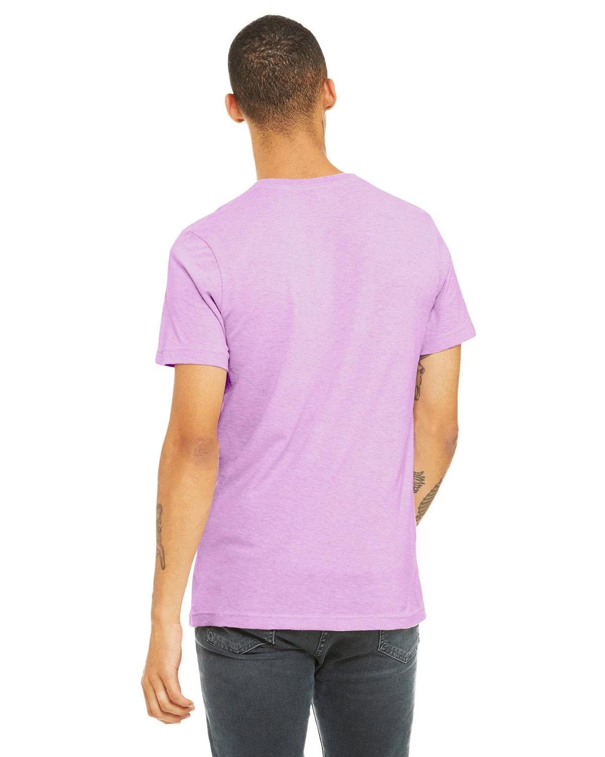 3001CVC-Bella + Canvas-HTHR PRISM LILAC - Cheap-Us