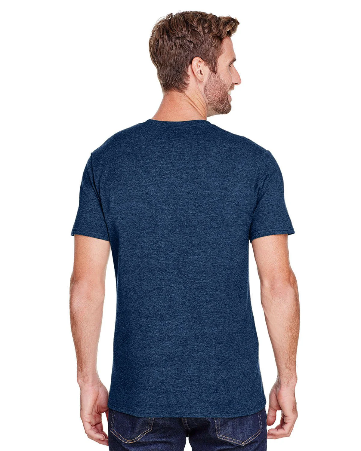 560MR-Jerzees-INDIGO HEATHER - Cheap-Us