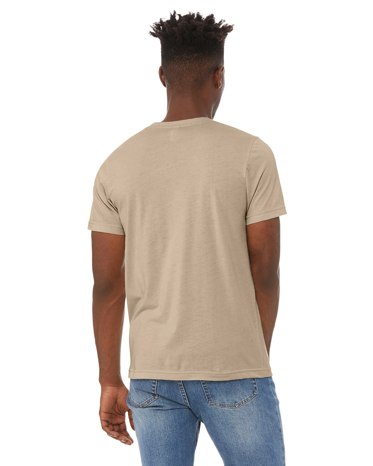 3001CVC-Bella + Canvas-HEATHER TAN - Cheap-Us