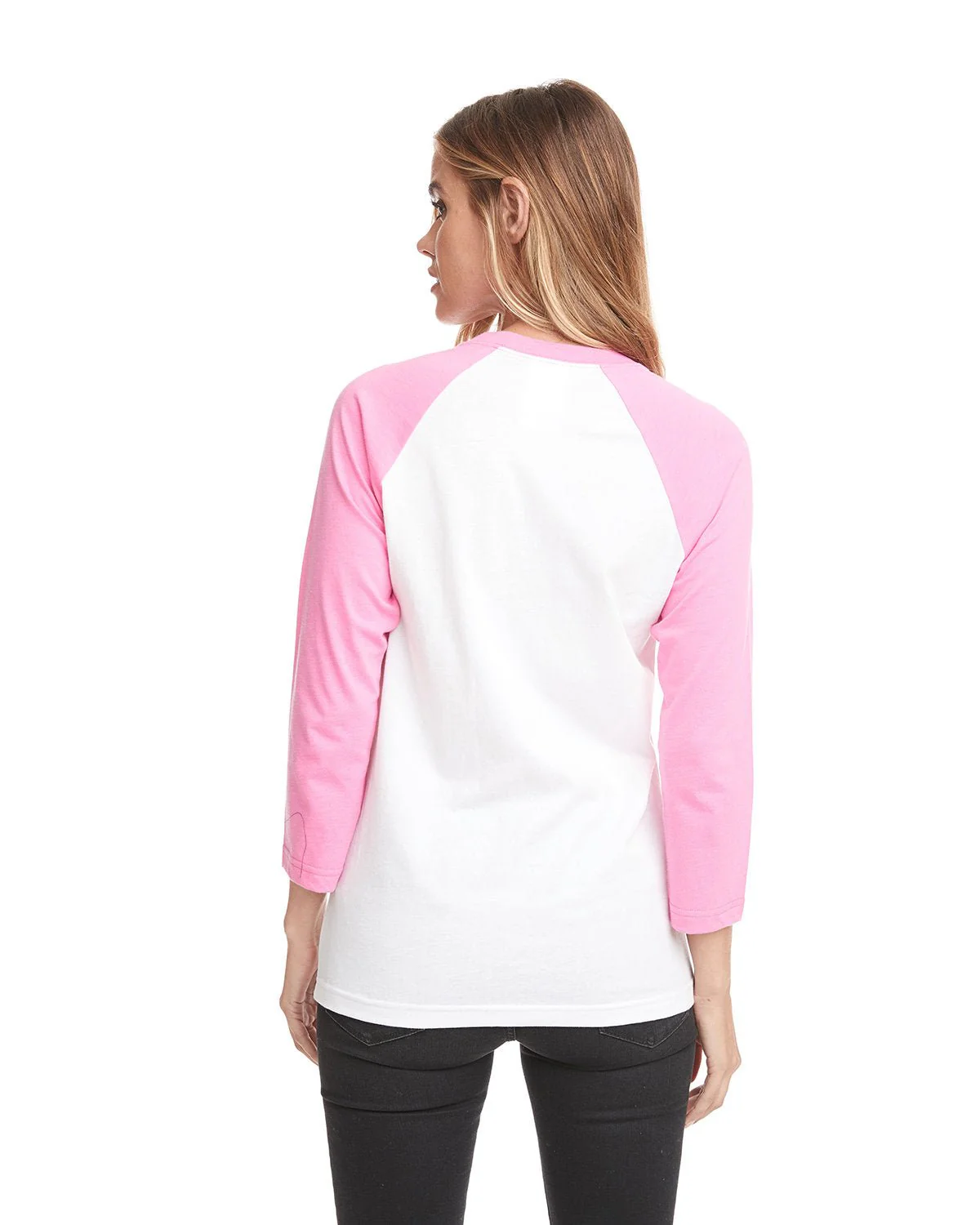 6251-Next Level Apparel-HOT PINK/ WHITE - Cheap-Us
