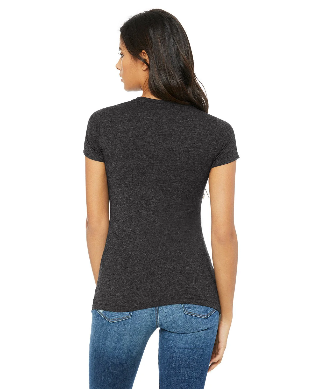 6004-Bella + Canvas-DARK GRY HEATHER - Cheap-Us
