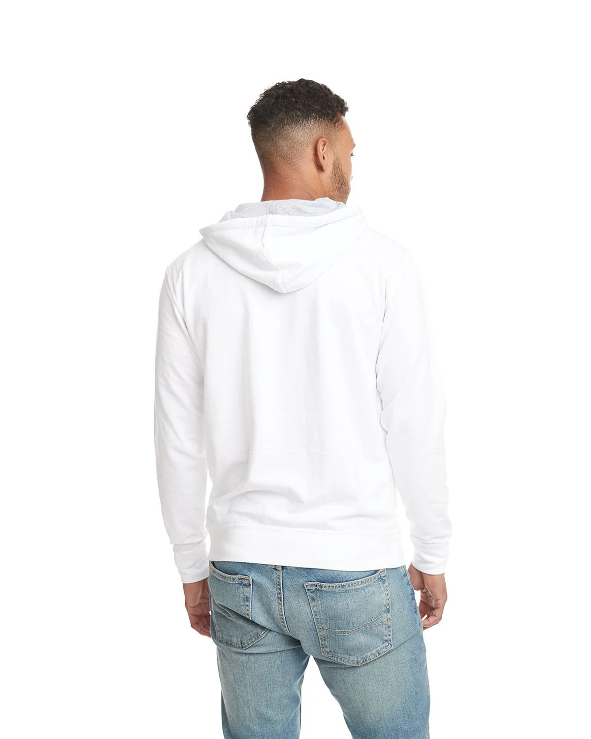 9301-Next Level Apparel-WHT/ HTHR GRAY - Cheap-Us