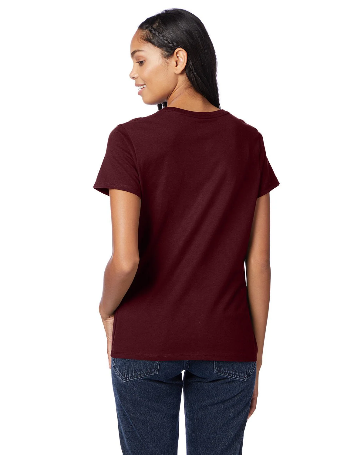 S04V-Hanes-MAROON - Cheap-Us