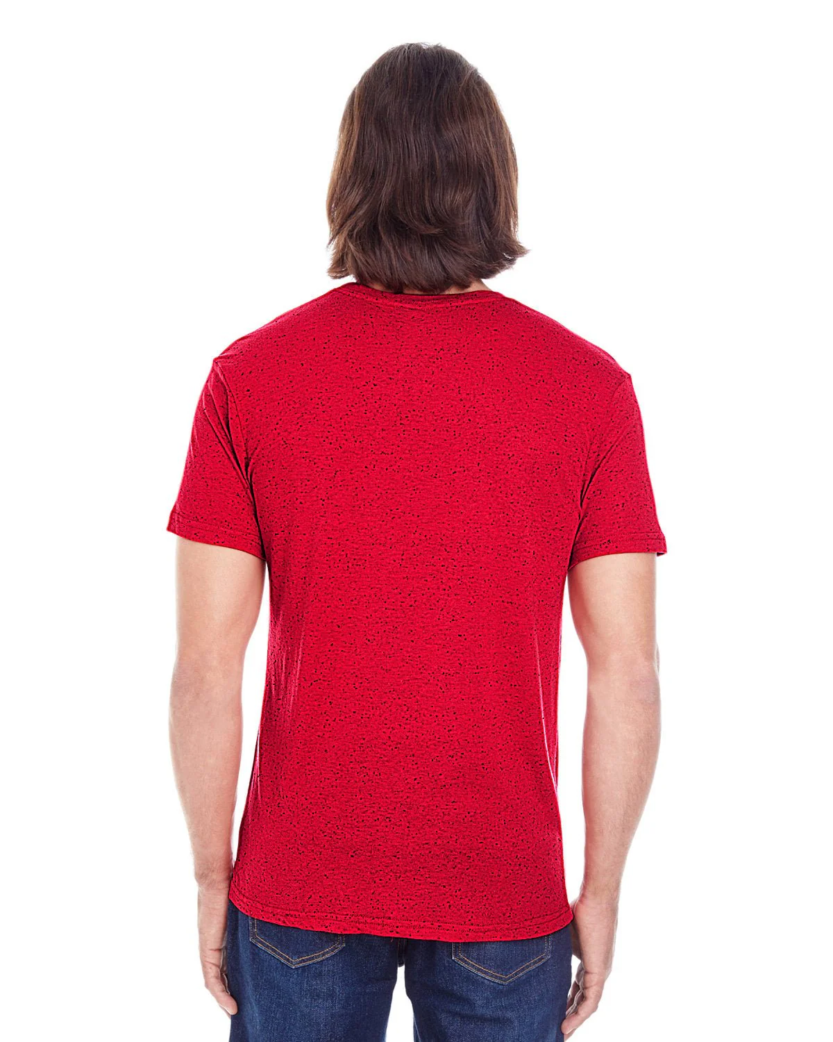 103A-Threadfast Apparel-RED FLECK - Cheap-Us
