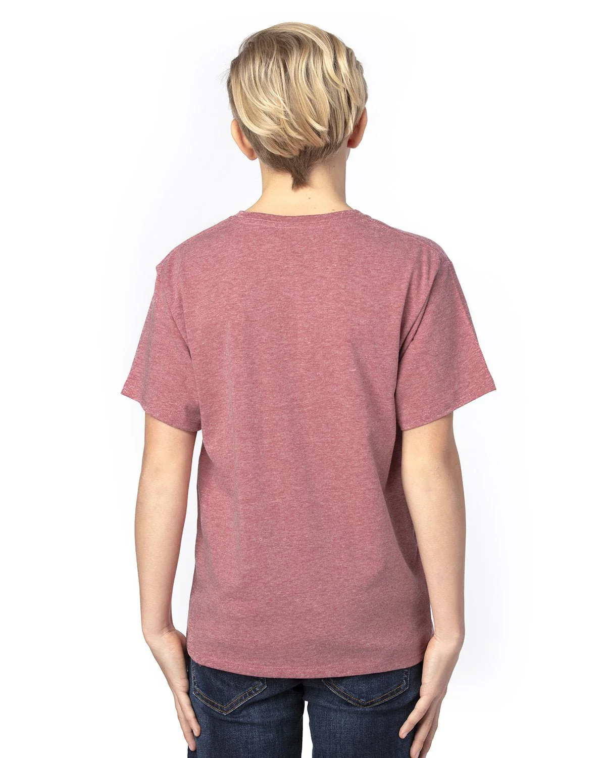 600A-Threadfast Apparel-MAROON HEATHER - Cheap-Us