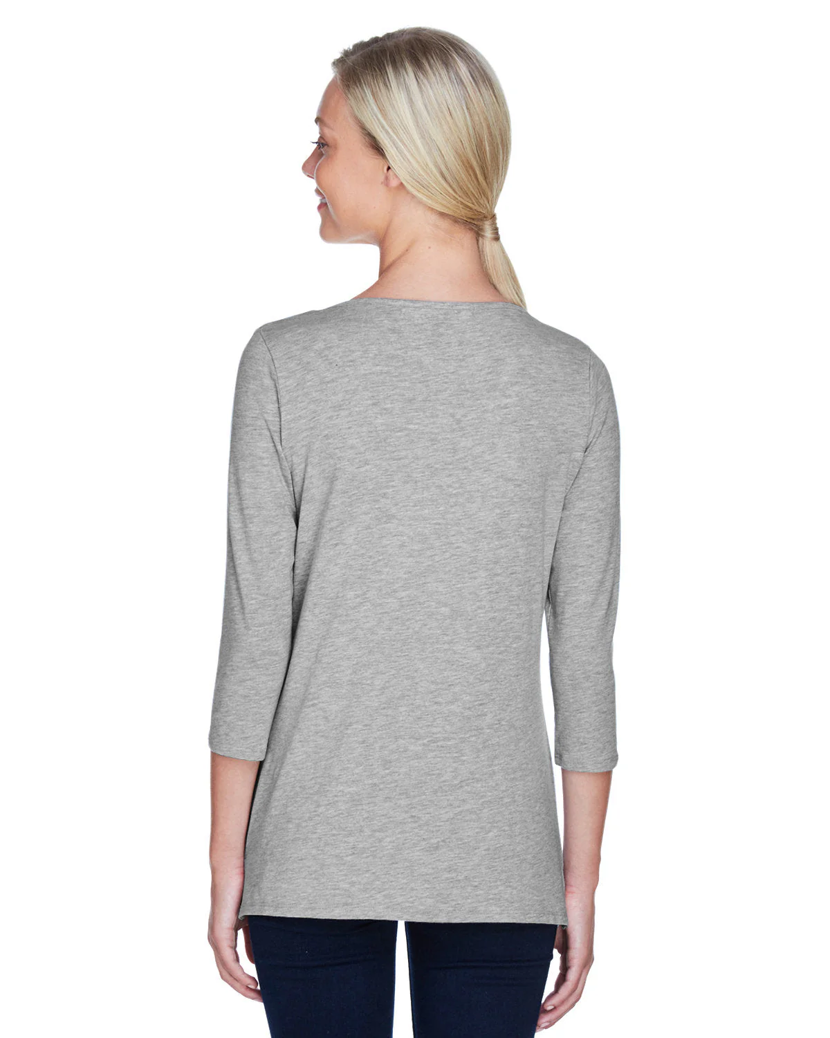 DP192W-Devon & Jones-GREY HEATHER - Cheap-Us