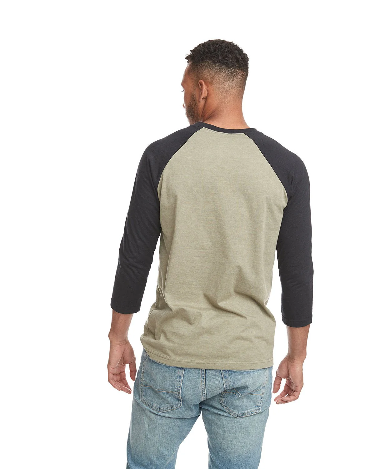 6251-Next Level Apparel-BLACK/ OLIVE - Cheap-Us