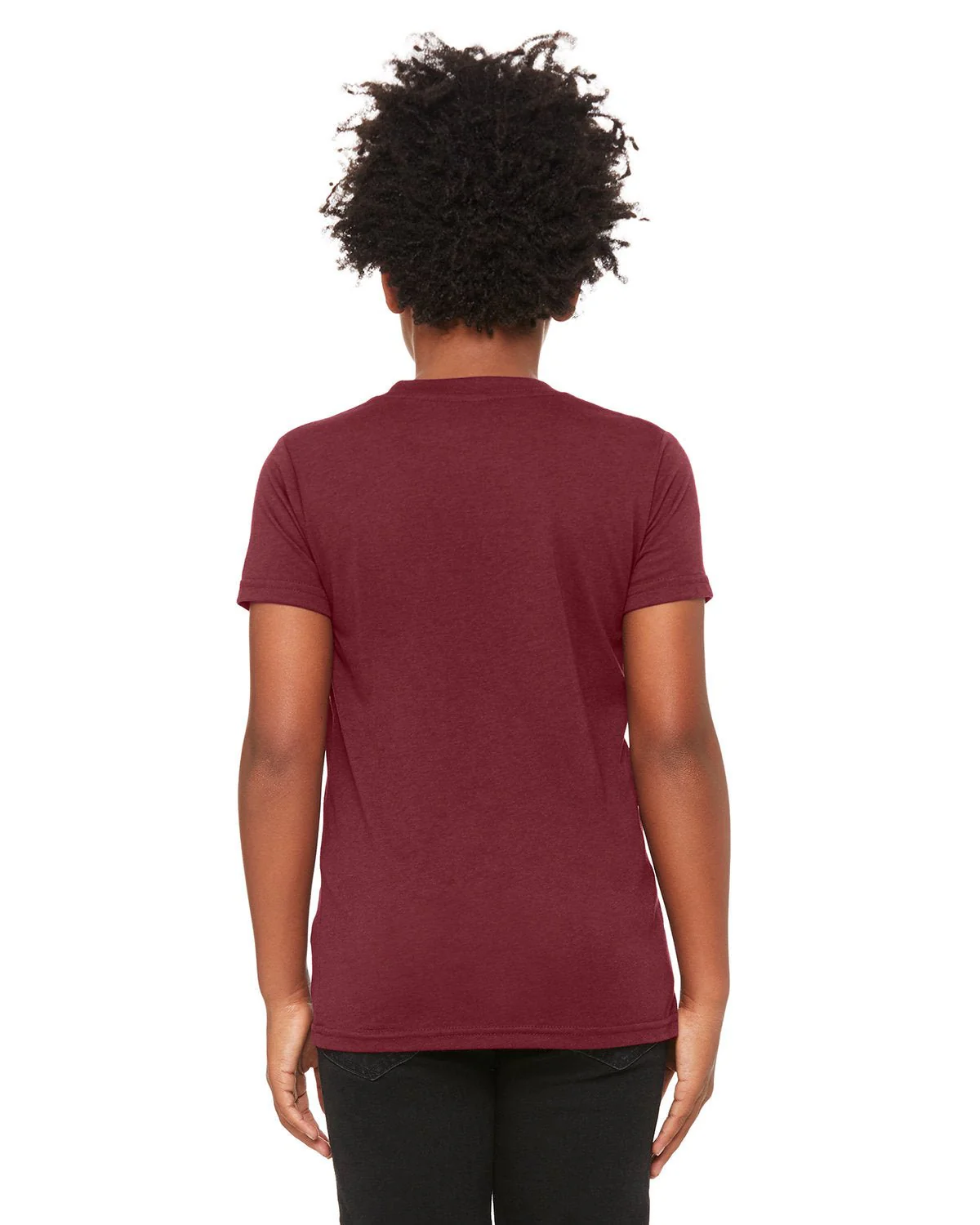 3413Y-Bella + Canvas-MAROON TRIBLEND - Cheap-Us