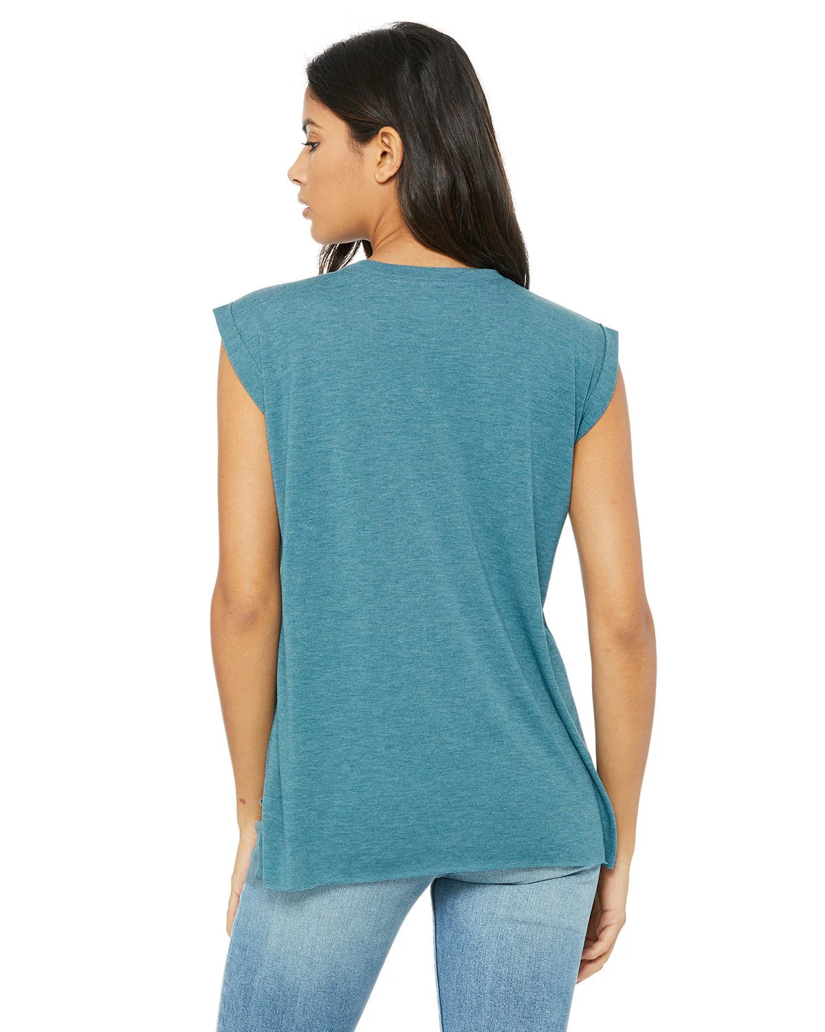 8804-Bella + Canvas-HTHR DEEP TEAL - Cheap-Us