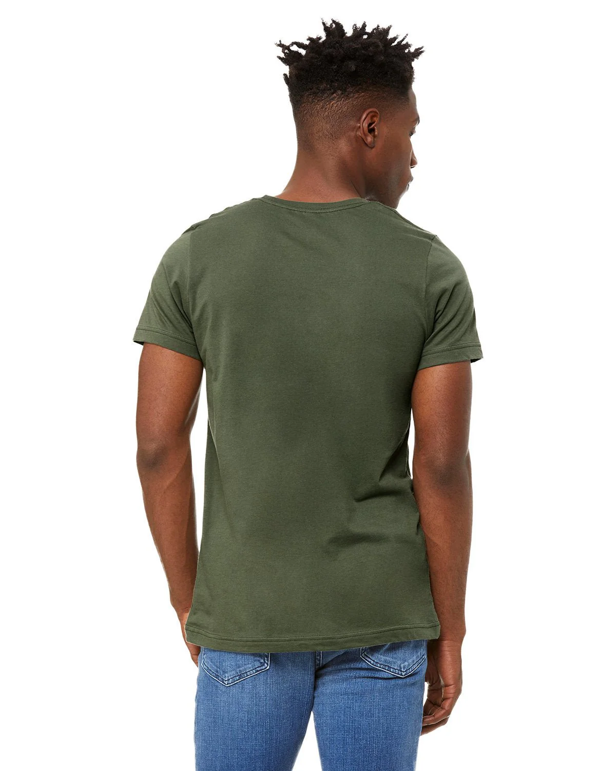 3001U-Bella + Canvas-MILITARY GREEN - Cheap-Us