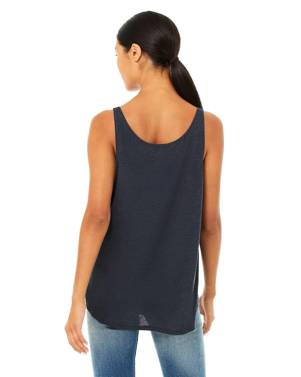 B8802-Bella + Canvas-HEATHER NAVY - Cheap-Us