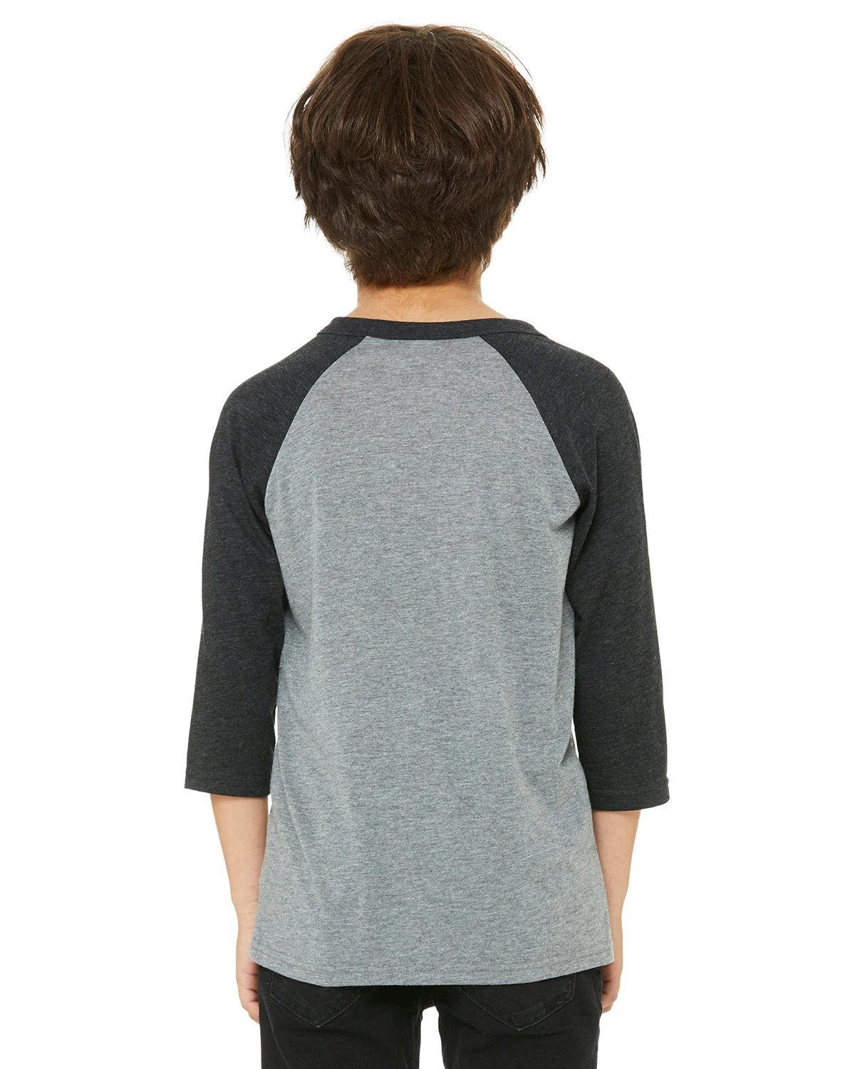 3200Y-Bella + Canvas-GRY/ CHR BLK TRB - Cheap-Us