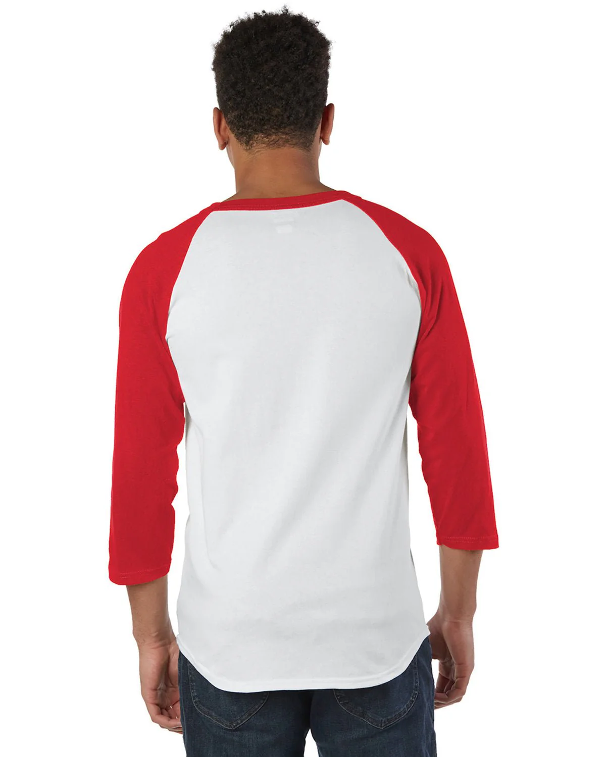 T1397-Champion-WHITE/ SCARLET - Cheap-Us