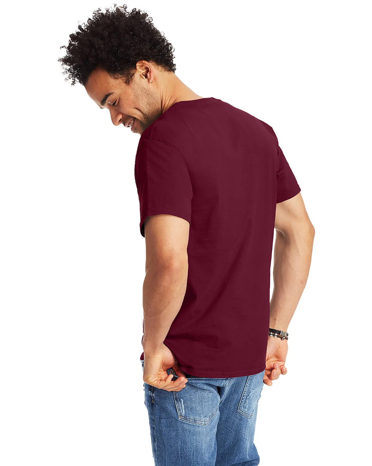 5250T-Hanes-MAROON - Cheap-Us