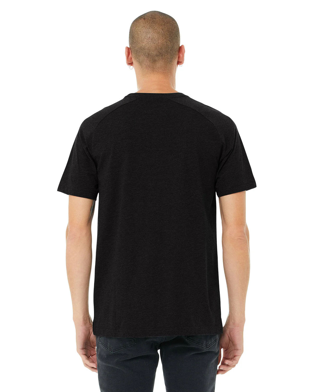 3201-Bella + Canvas-BLACK HEATHER - Cheap-Us