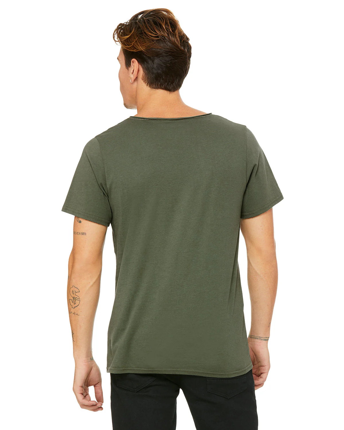 B3014-Bella + Canvas-MILITARY GREEN - Cheap-Us