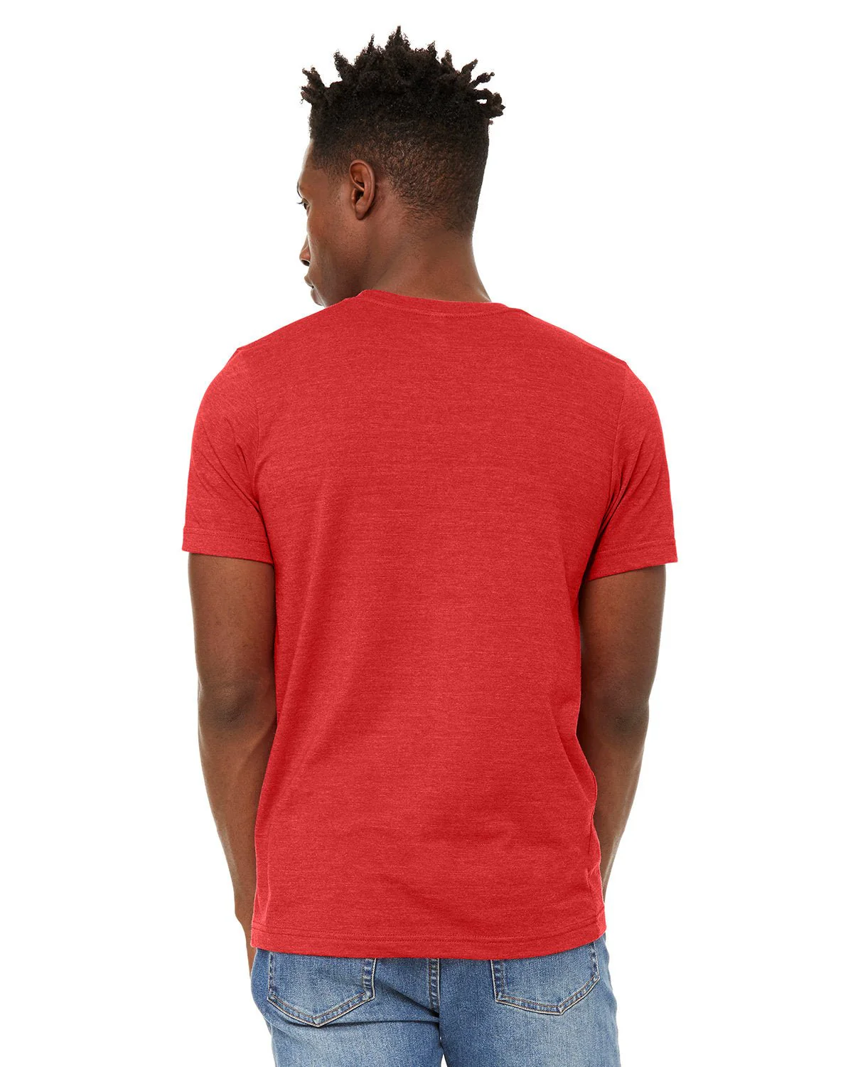 3301C-Bella + Canvas-HEATHER RED - Cheap-Us