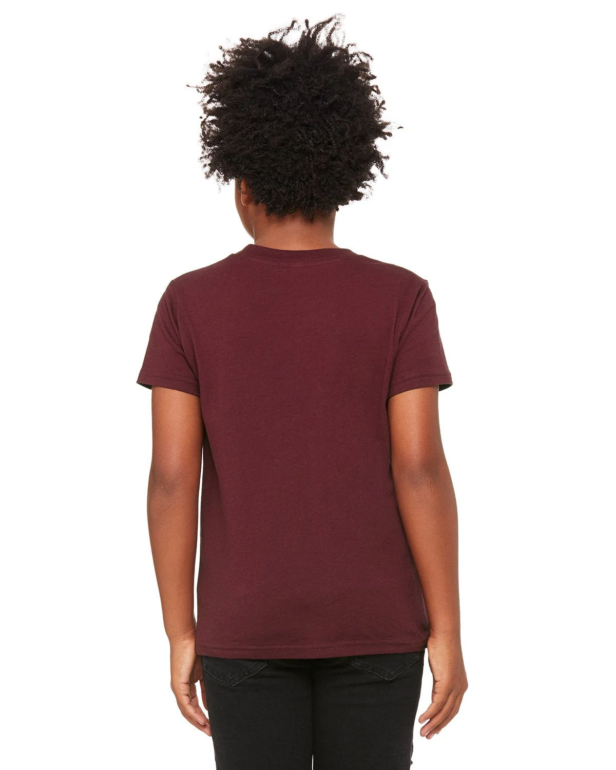 3001Y-Bella + Canvas-MAROON - Cheap-Us