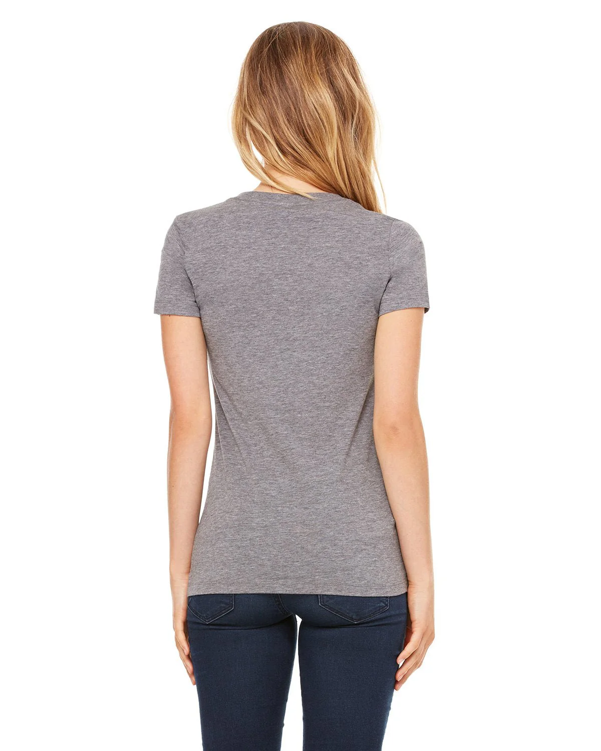 8435-Bella + Canvas-GREY TRIBLEND - Cheap-Us