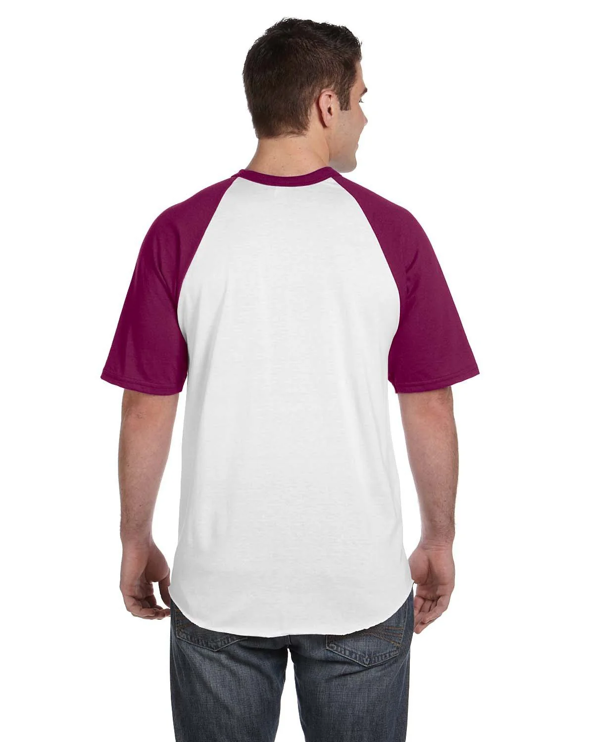 423-Augusta Sportswear-WHITE/ MAROON - Cheap-Us