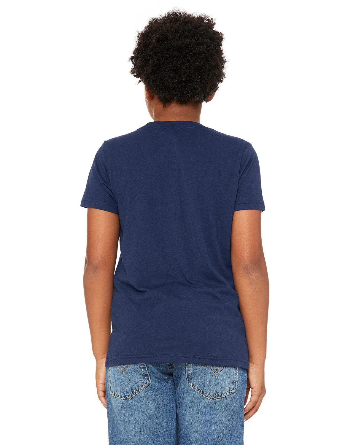 3413Y-Bella + Canvas-SOLID NVY TRBLND - Cheap-Us