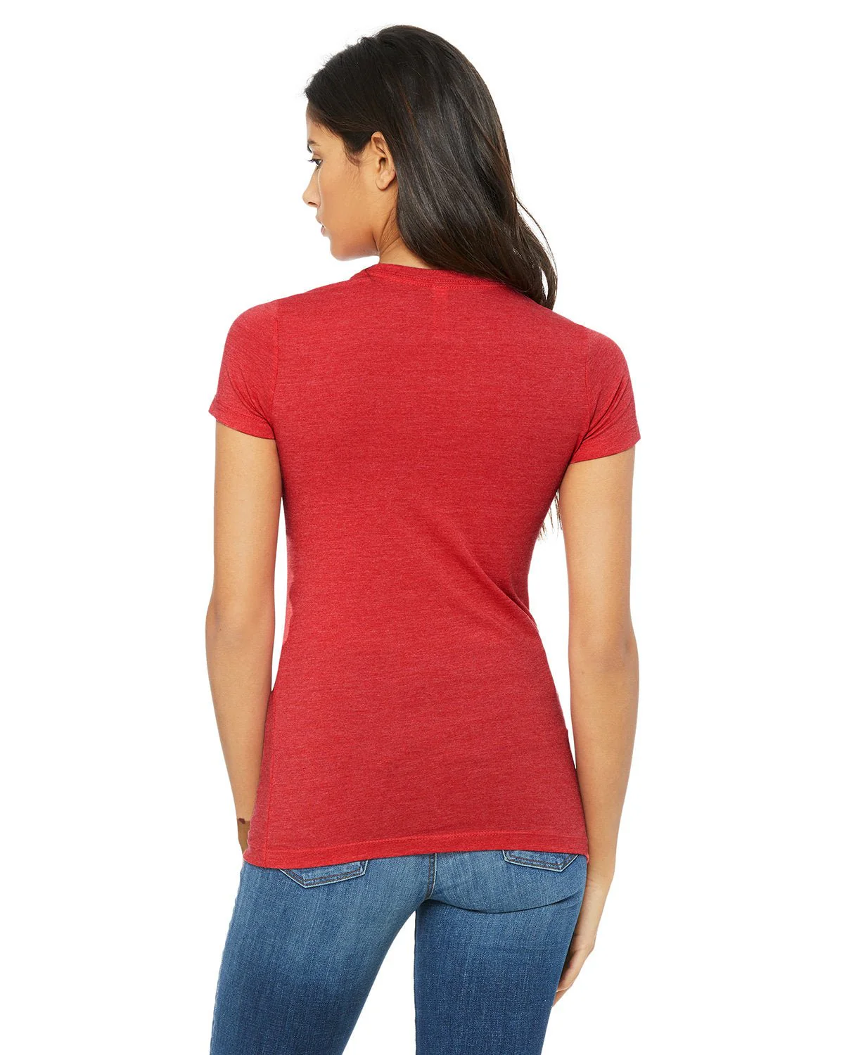 6004-Bella + Canvas-HEATHER RED - Cheap-Us
