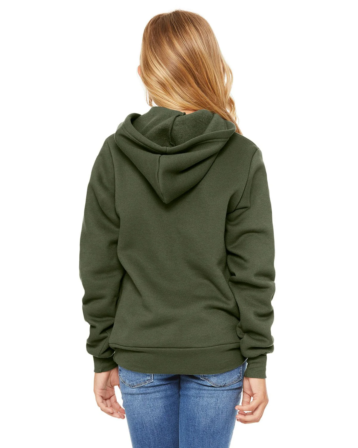 3719Y-Bella + Canvas-MILITARY GREEN - Cheap-Us