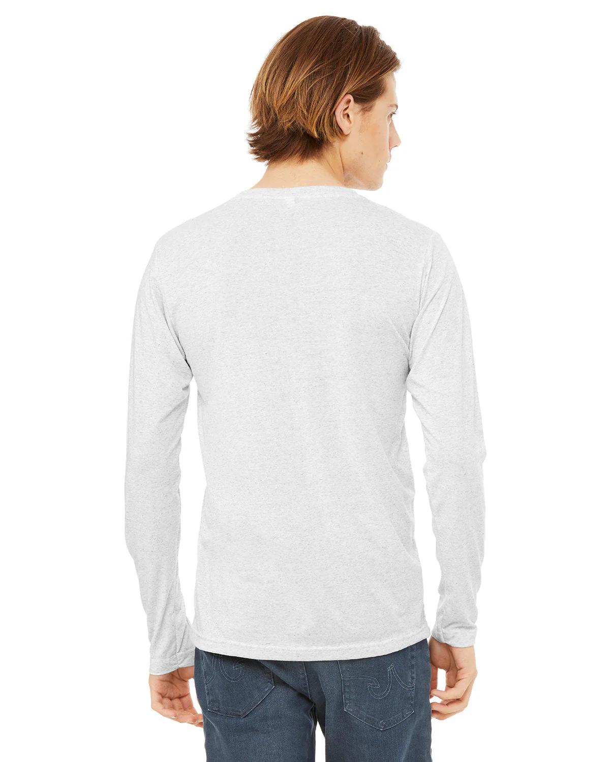 3425-Bella + Canvas-WHT FLCK TRIBLND - Cheap-Us