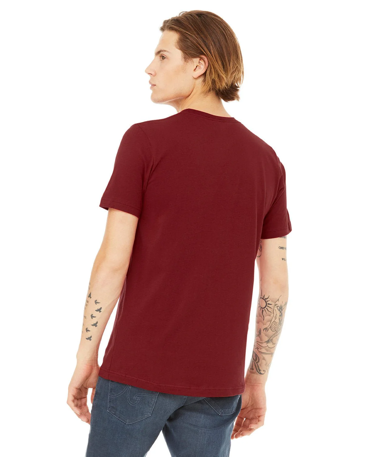 3001C-Bella + Canvas-CARDINAL - Cheap-Us