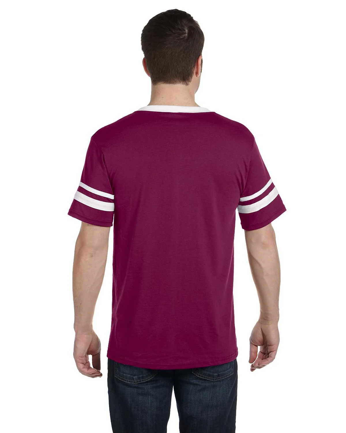 360-Augusta Sportswear-MAROON/ WHITE - Cheap-Us