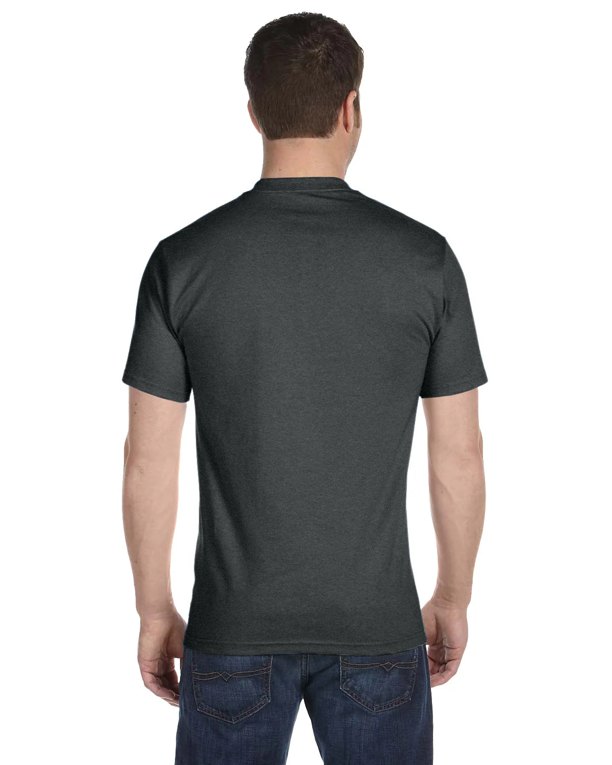 5280-Hanes-CHARCOAL HEATHER - Cheap-Us