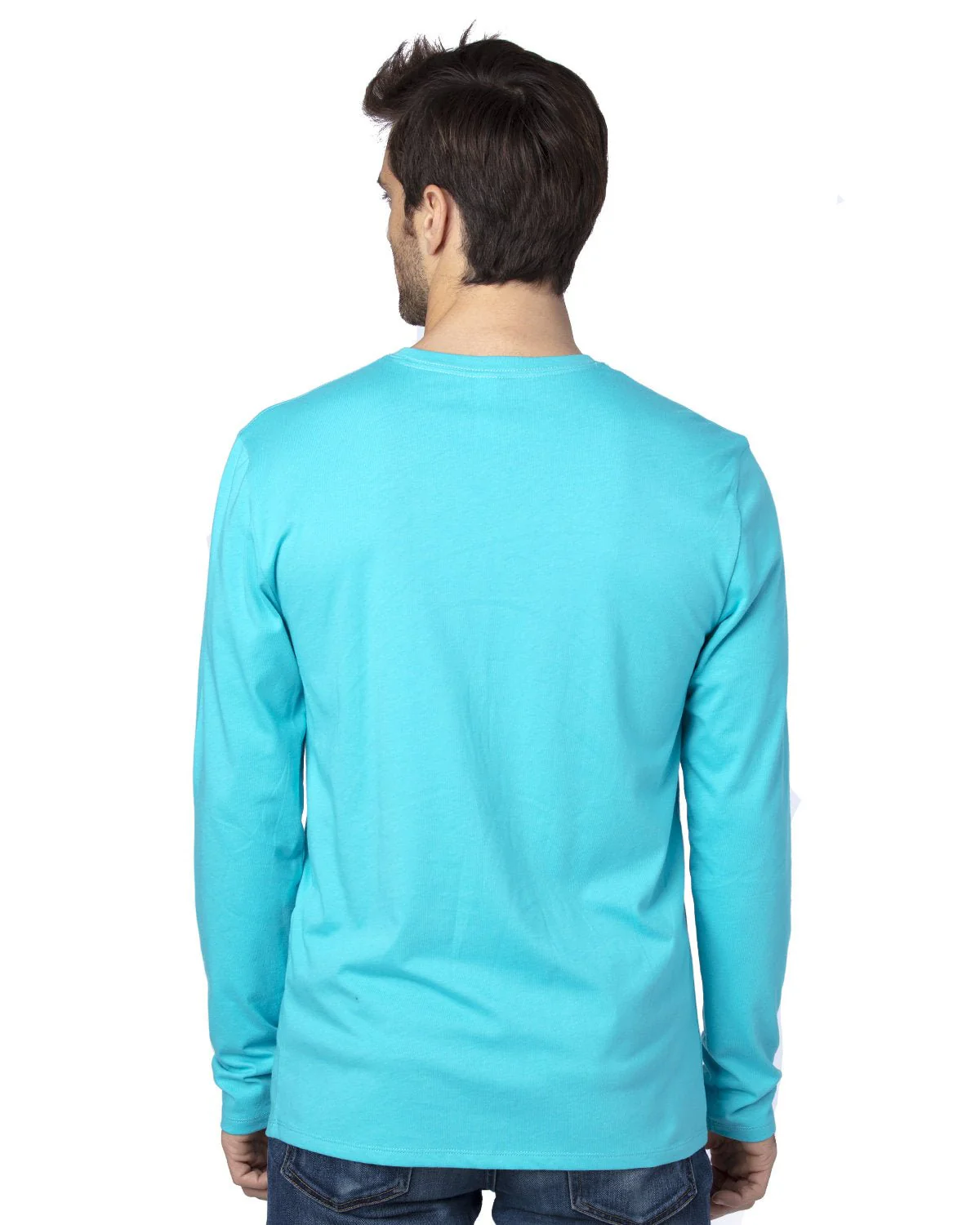 100LS-Threadfast Apparel-PACIFIC BLUE - Cheap-Us