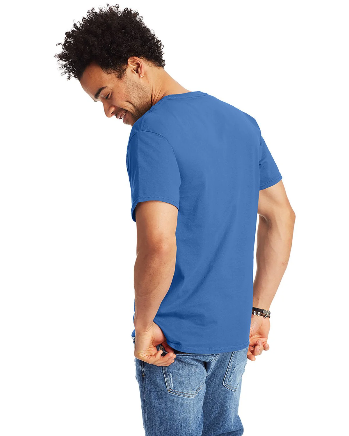 5250T-Hanes-PALACE BLUE - Cheap-Us