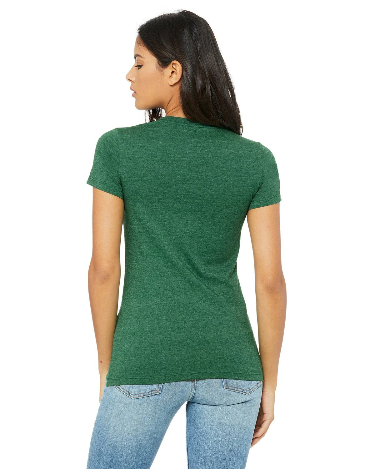 6004-Bella + Canvas-HTHR GRASS GREEN - Cheap-Us