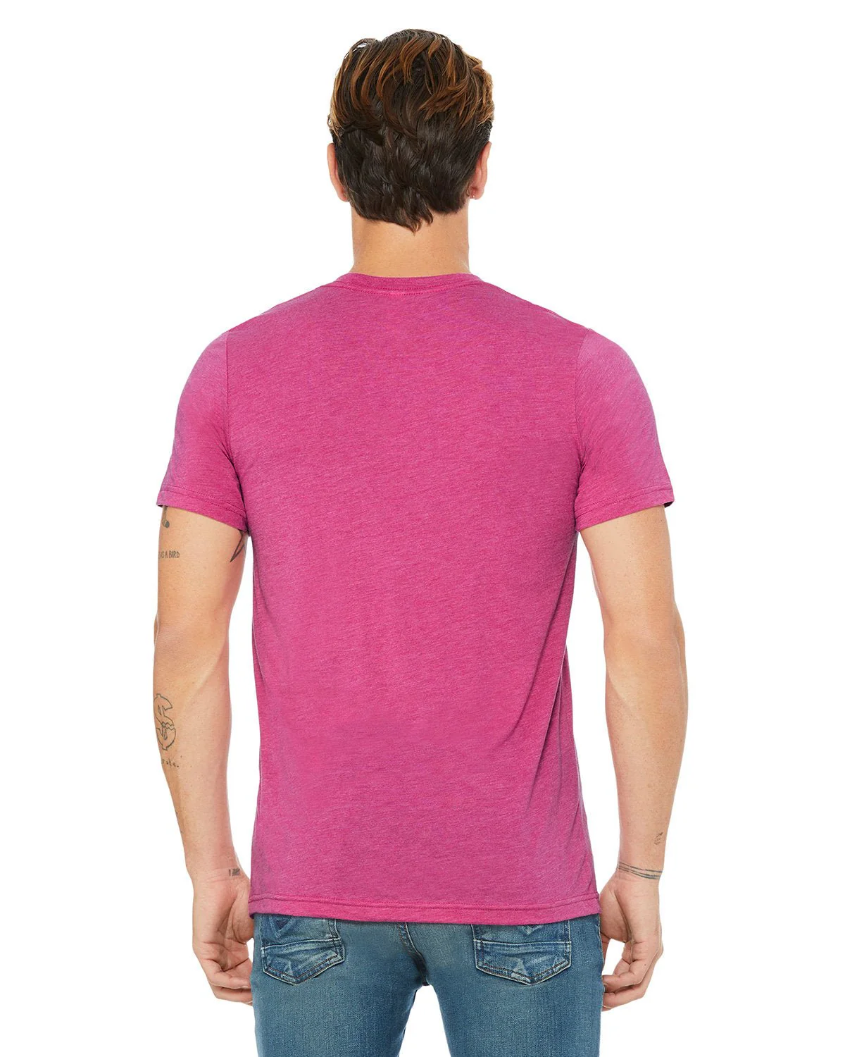 3413C-Bella + Canvas-BERRY TRIBLEND - Cheap-Us