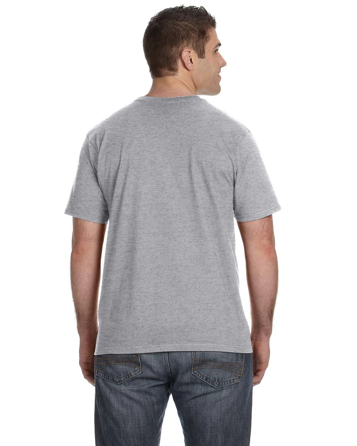 980-Gildan-HEATHER GREY - Cheap-Us