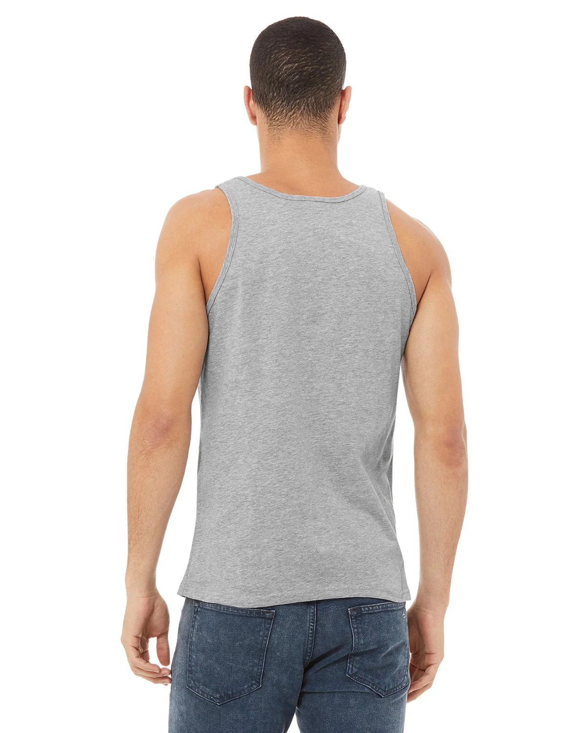 3480-Bella + Canvas-ATHLETIC HEATHER - Cheap-Us