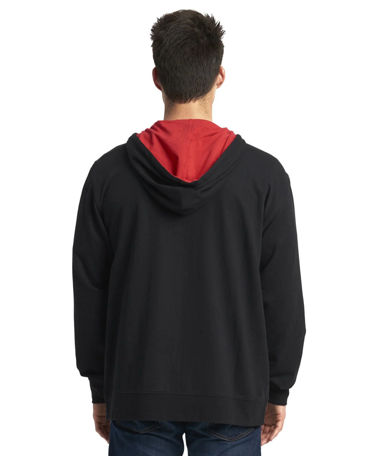 9601-Next Level Apparel-BLACK/ RED - Cheap-Us