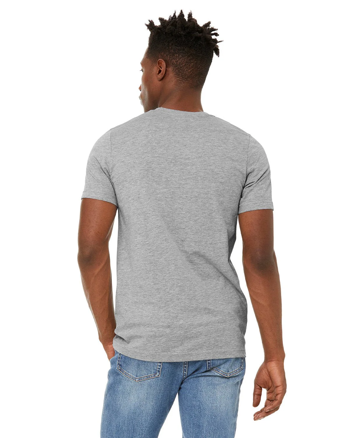 3301C-Bella + Canvas-ATHLETIC HEATHER - Cheap-Us