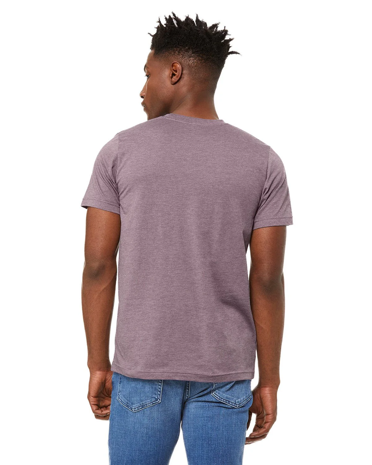 3001CVC-Bella + Canvas-HEATHER PURPLE - Cheap-Us