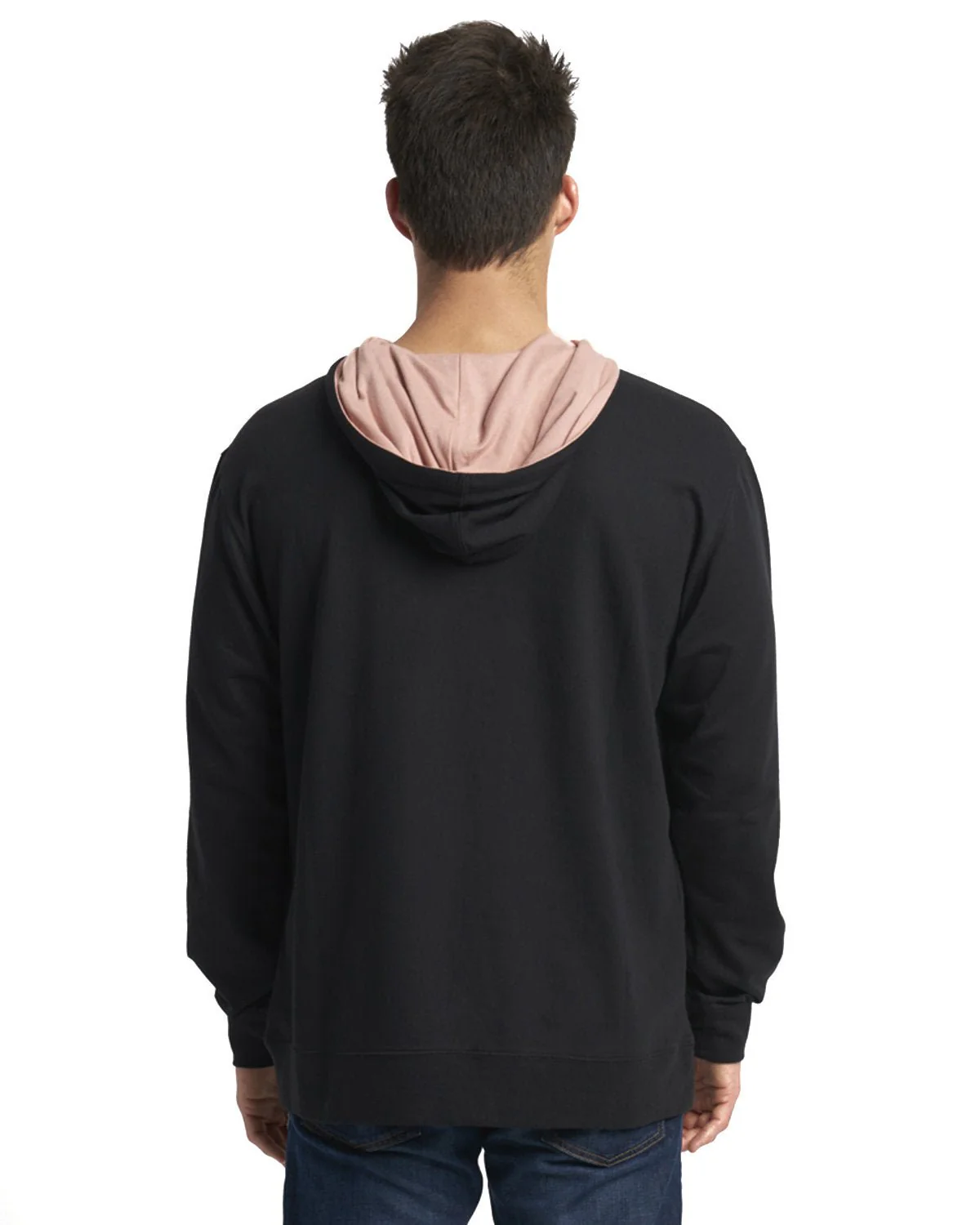 9301-Next Level Apparel-BLACK/ DESRT PNK - Cheap-Us