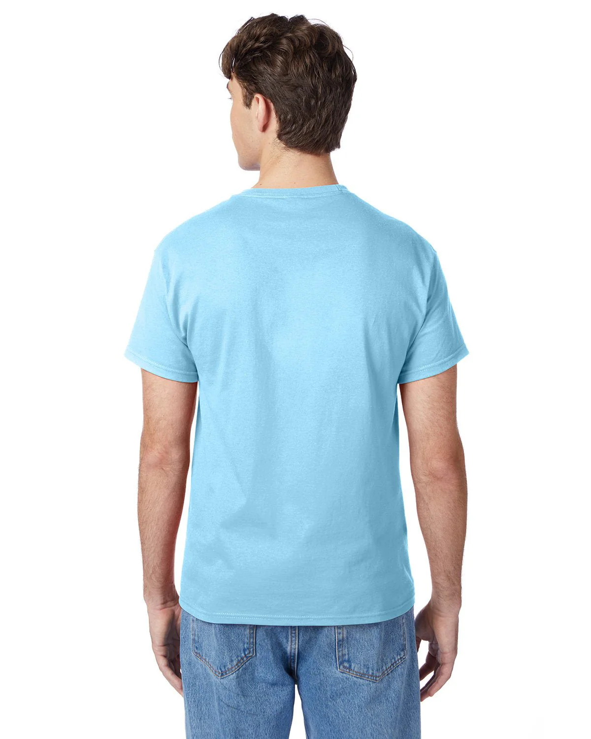 5250T-Hanes-AQUATIC BLUE - Cheap-Us