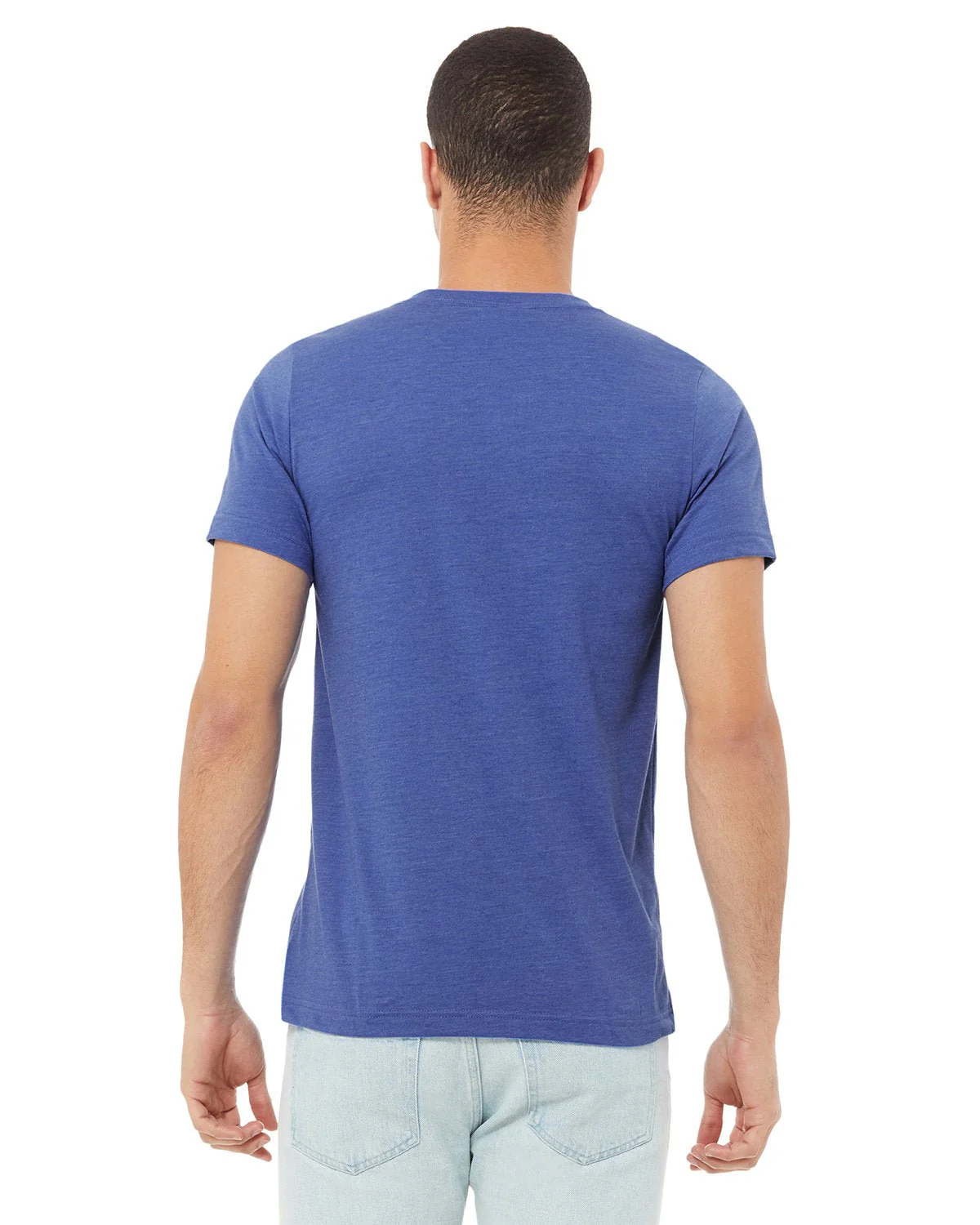 3005CVC-Bella + Canvas-HTHR TRUE ROYAL - Cheap-Us