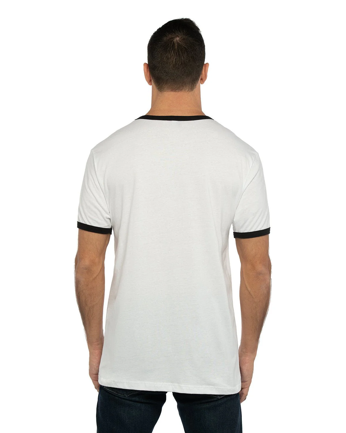 3604-Next Level Apparel-WHITE/ BLACK - Cheap-Us