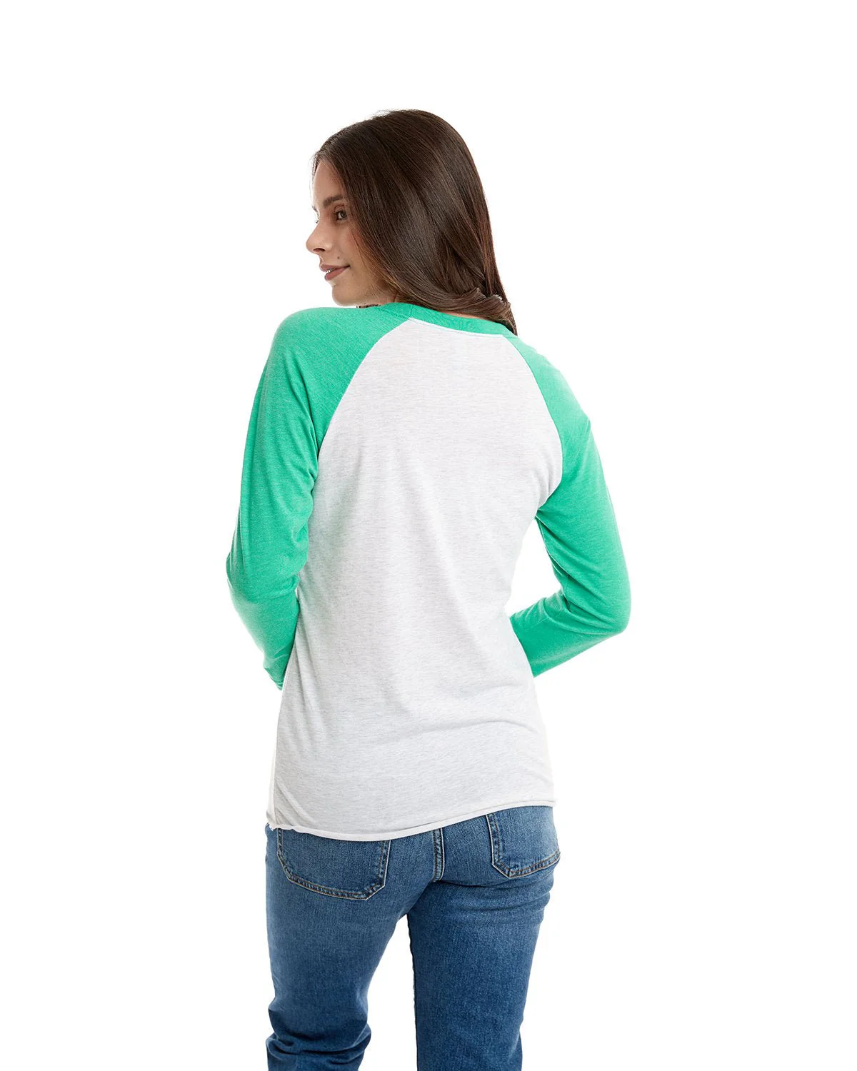 6051-Next Level Apparel-ENVY/ HTHR WHT - Cheap-Us