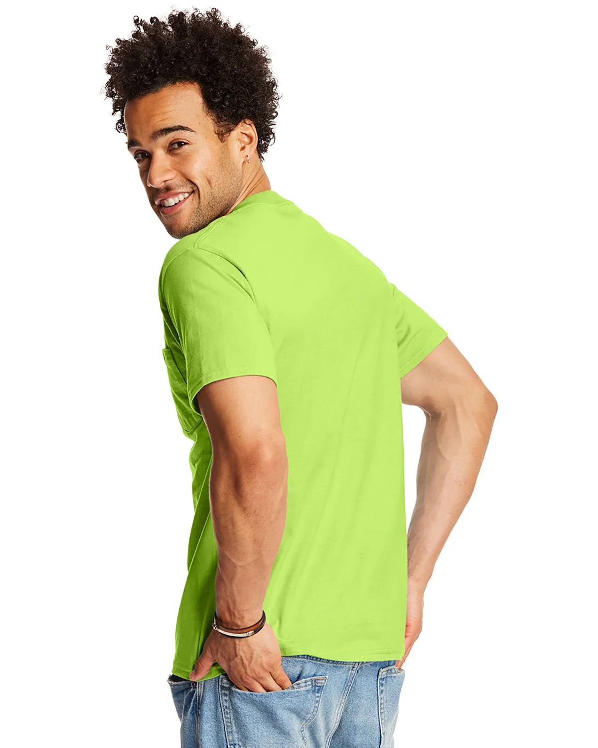 5190P-Hanes-LIME - Cheap-Us