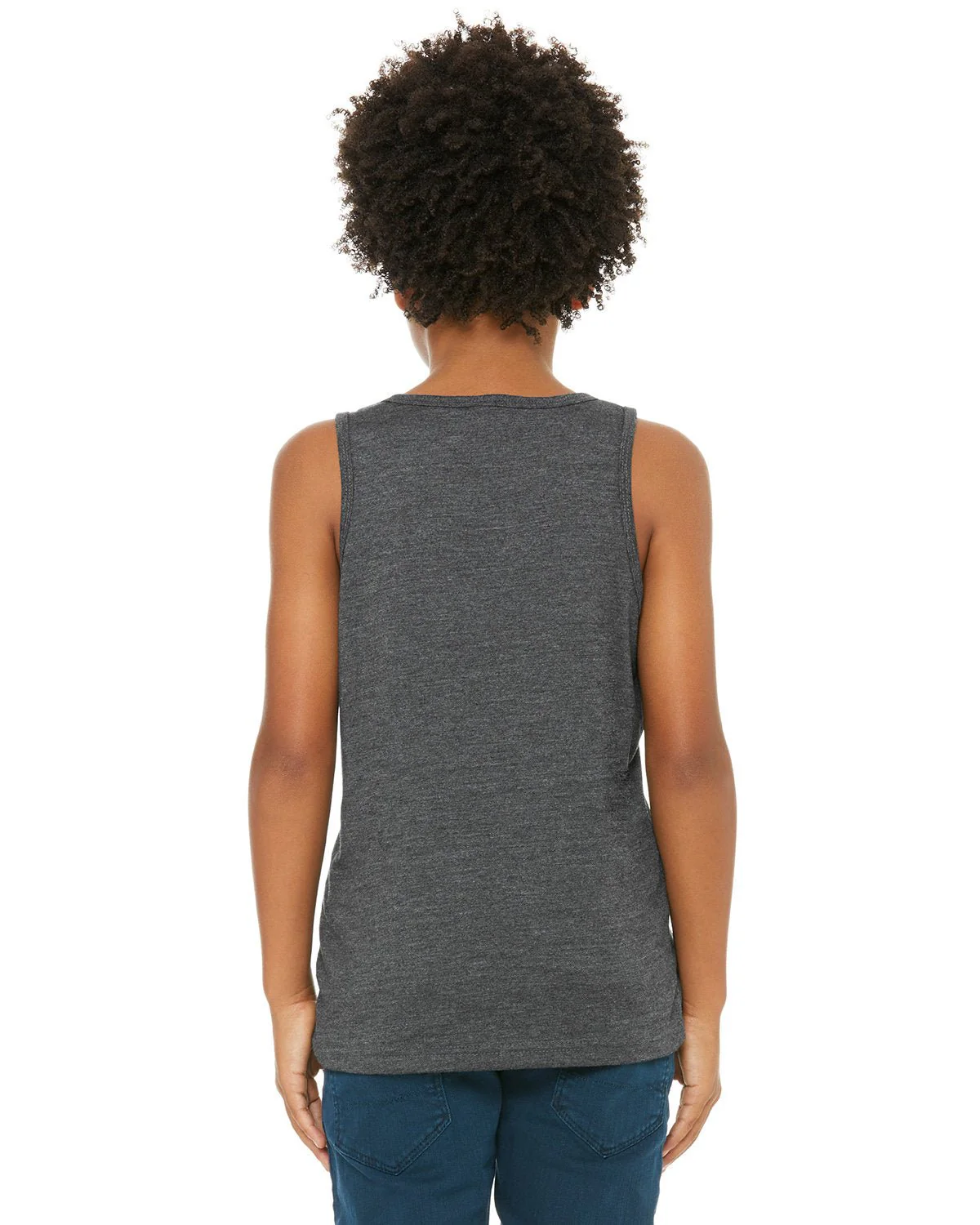 3480Y-Bella + Canvas-DARK GRY HEATHER - Cheap-Us