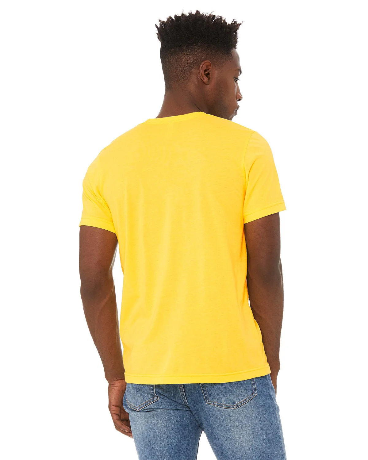 3001CVC-Bella + Canvas-HEATHER YELLOW - Cheap-Us